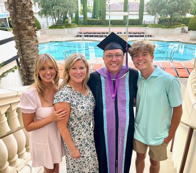 Dr. Chris McDonald, fellowship ceremony